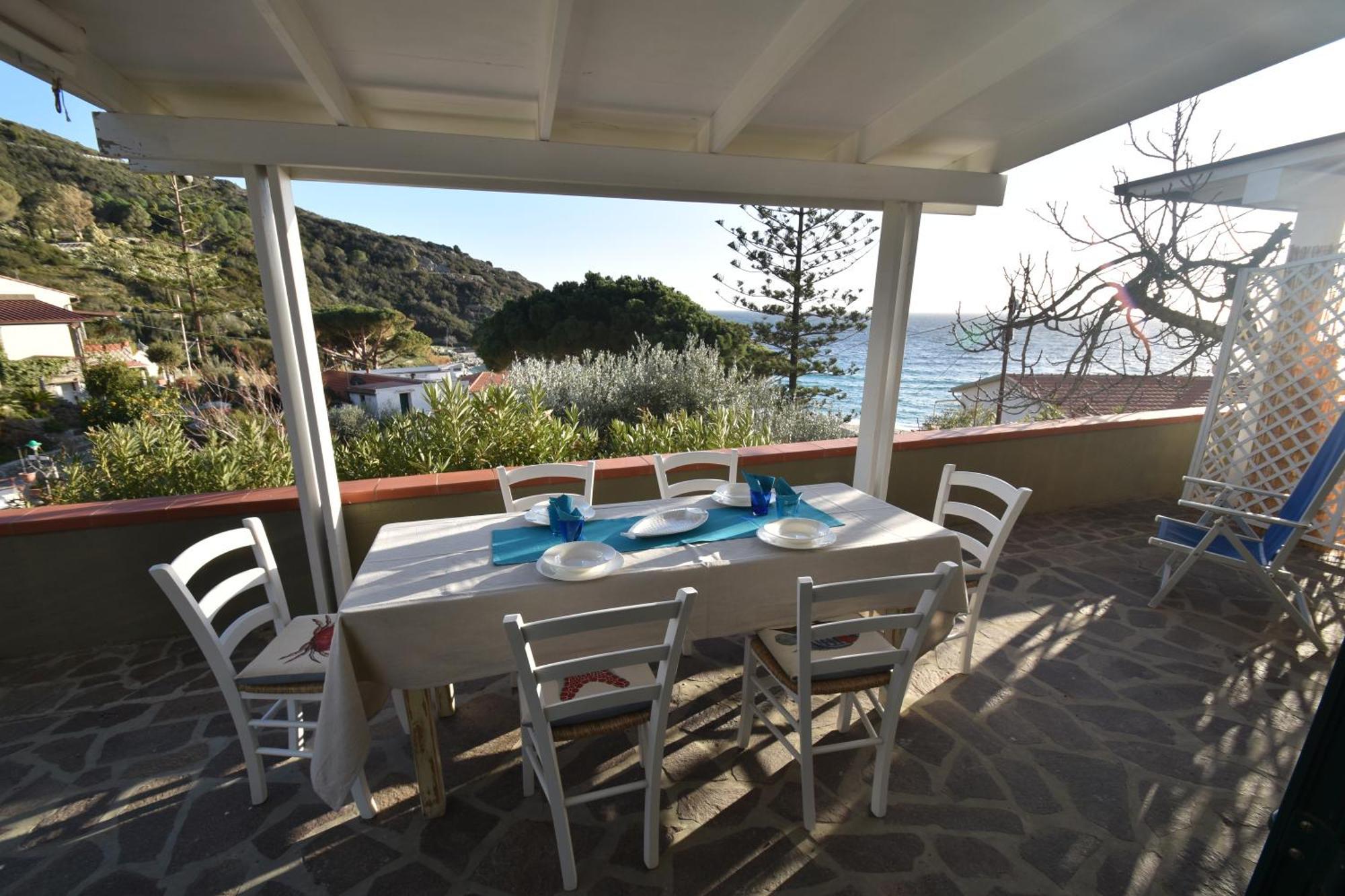 Appartamenti Cavoli - Vista Mare Con Terrazze, Clima E Posti Auto Spiaggia di Cavoli Экстерьер фото